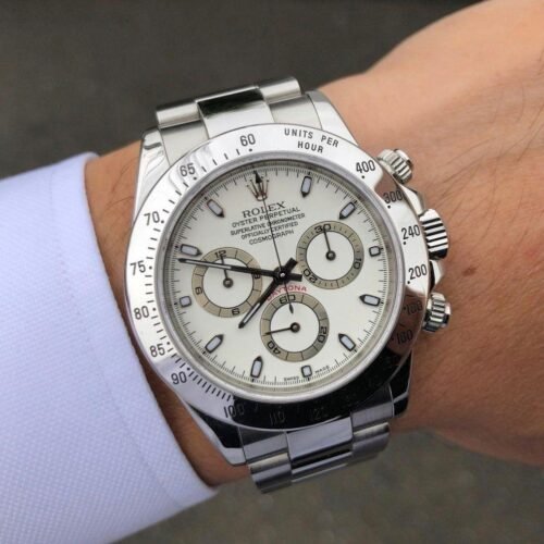 Look Designer Men’s Stainless Steel Rolex Watch (SG-212)
