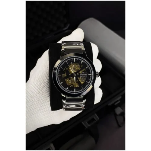 Rado Watch Centrix Automatic Black-Gold For Men (CS175)