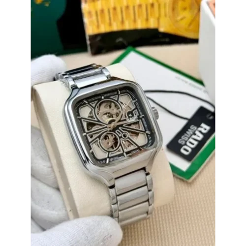 Rado Watch True Square Automatic Silver For Men (SCO1350)