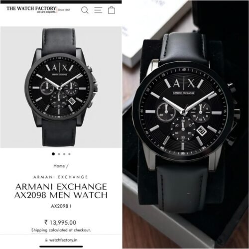 Armani Ax2098 Black