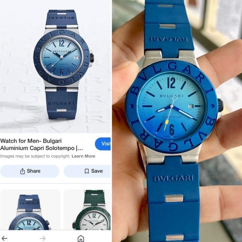 Bvlgari Aluminium Watch