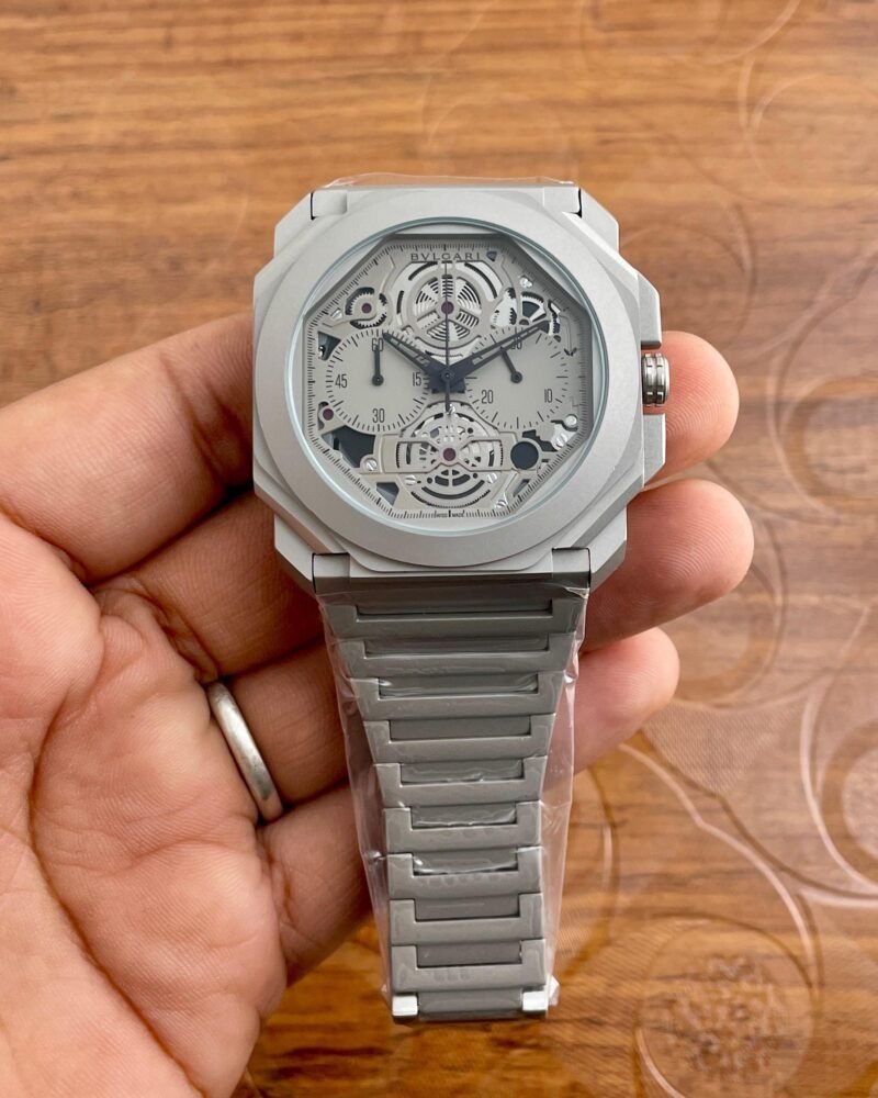 Bvlgari Chronograph Grey Met