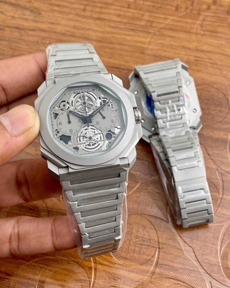 Bvlgari Chronograph Grey Met