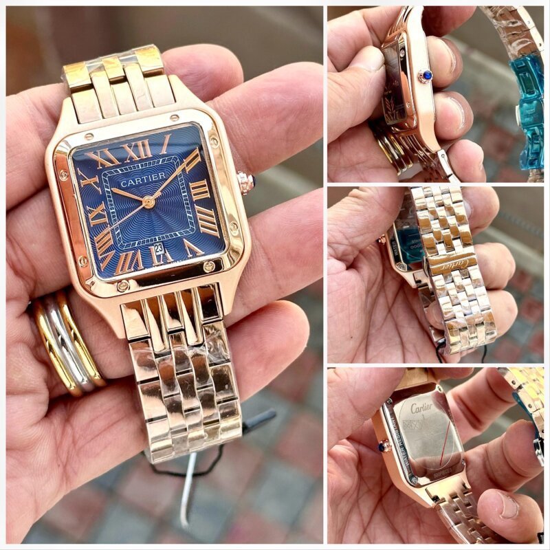 CARTIER SANTOS DUMONT BLUE DIAL