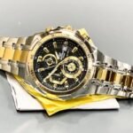 Casio edifice EFR 539 silver golden