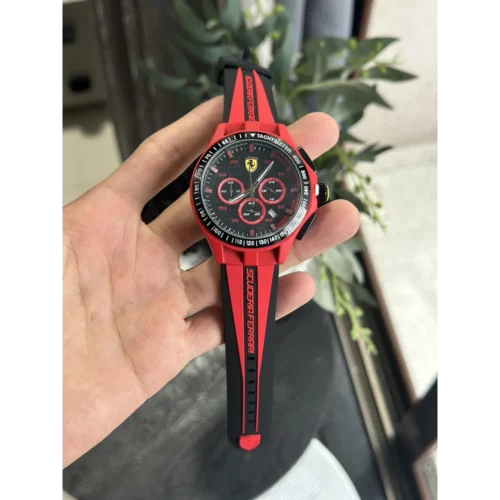Classy Scuderia Ferrari Watch For Men (FLF372)