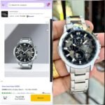 Edifice Casio EFR 303 World Map Series