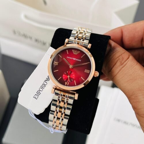 Emporio Armani Slim Red Dial