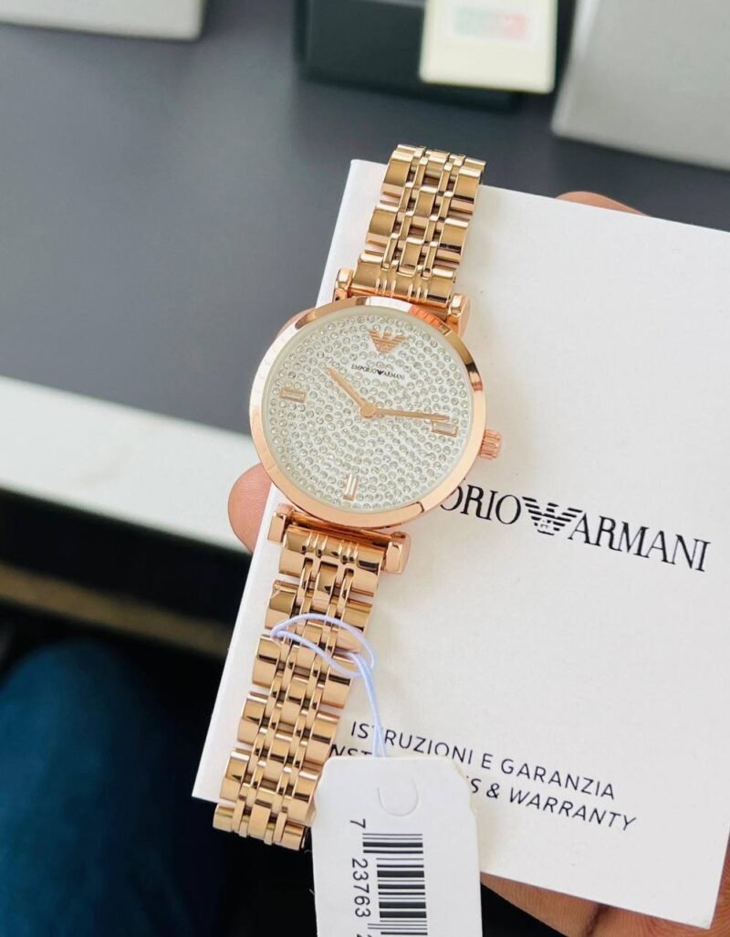 Emporio Armani Slim Rose Gold