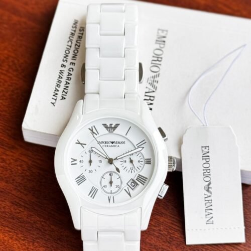 Emporio Armani White Ceramica