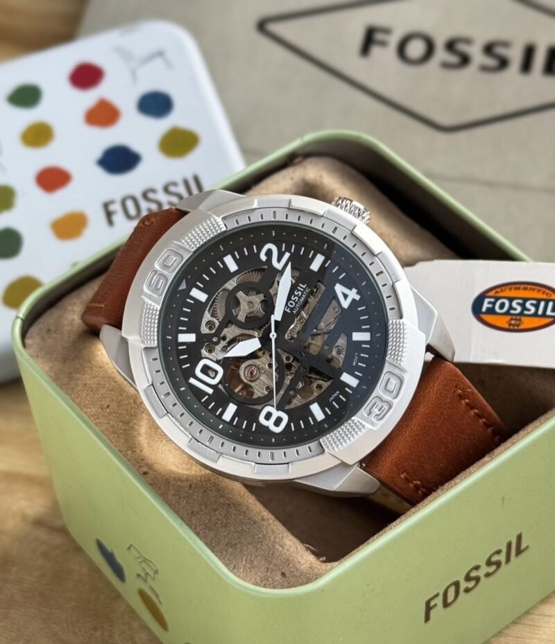 Fossil Bronson Brown Leather