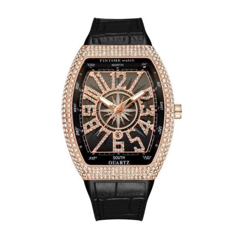 Franck muller Rose Gold Daimond With Dail Diomand