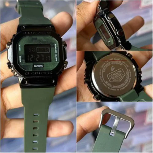 G Shock Watch GM Military Green For Men (LAB09)