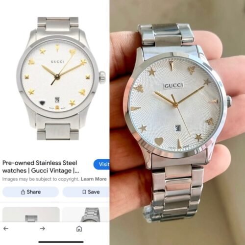 GUCCI STAINLESS STEEL WATCH