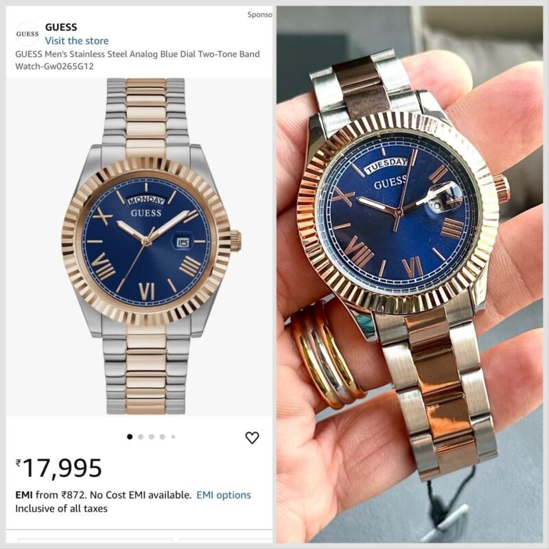 GUESS CONNOISSEUR AQUA 7AA PREMIUM