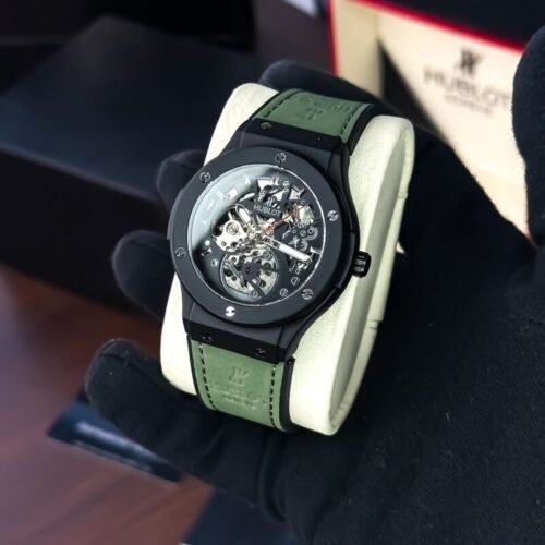 HUBLOT AUTOMATIC FUSION BLACK GREEN