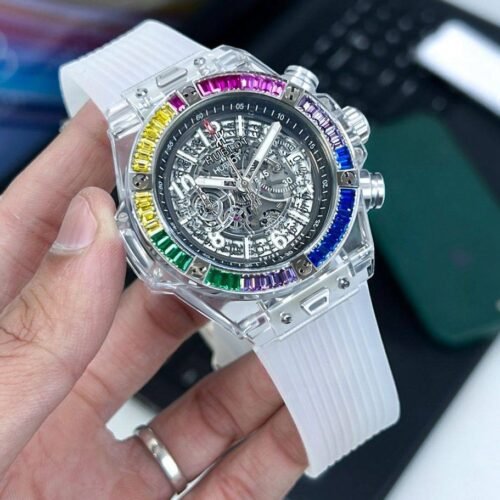 Hublot Big Bang Transparent Unico Sapphire Rainbow