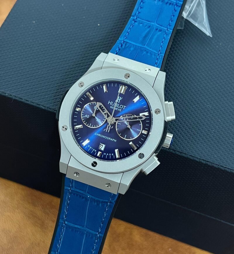 HUBLOT CLASSIC FUSION BLUE TITANIUM