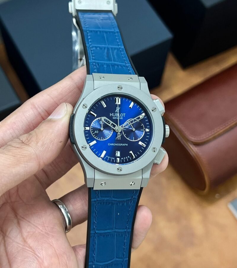 HUBLOT CLASSIC FUSION BLUE TITANIUM