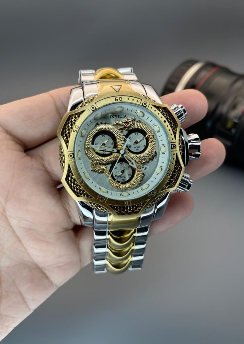 Invicta Venom Chronograph White Dial