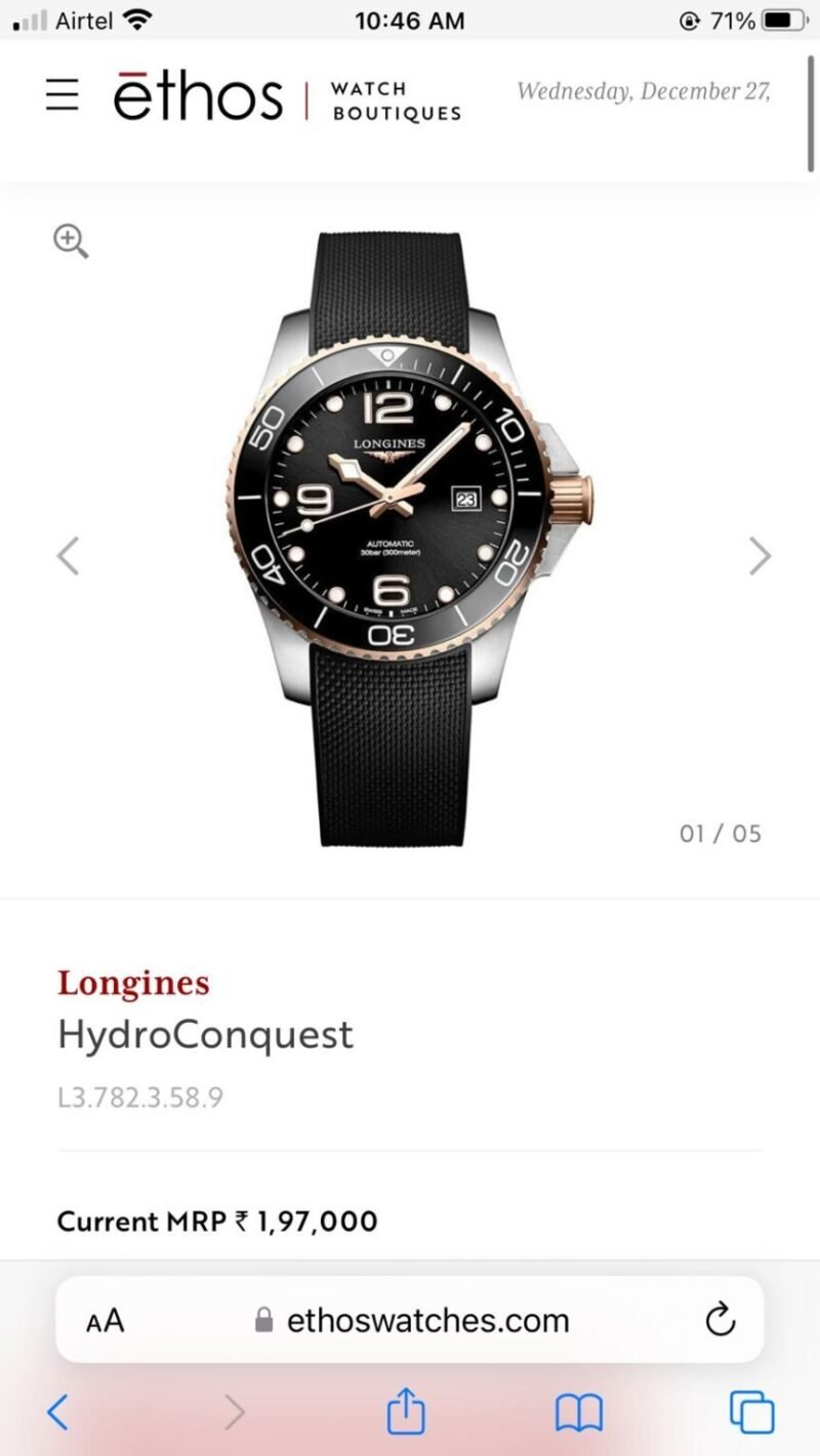 Longines HydroConquest Leather Longines HydroConquest Leather