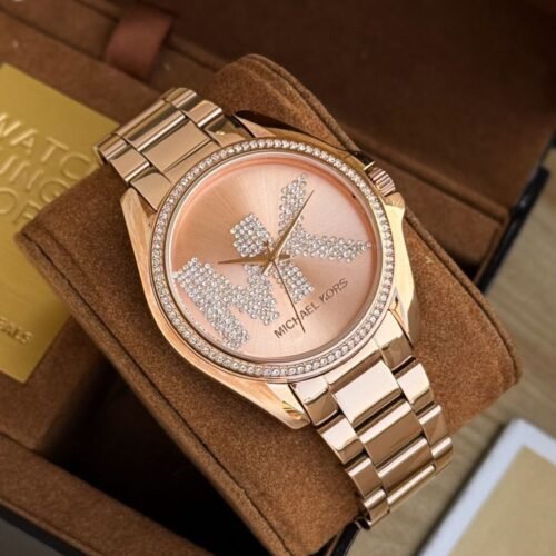 Michael Kors Gleaming Stone Set Bezel