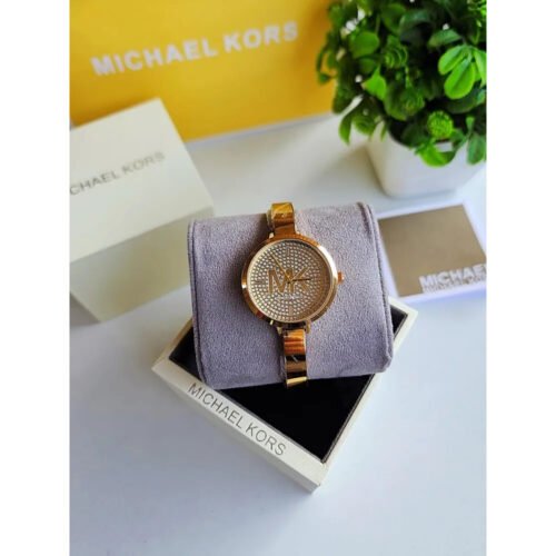 Michael Kors Watch Charley pave Gold For Women (SG100)