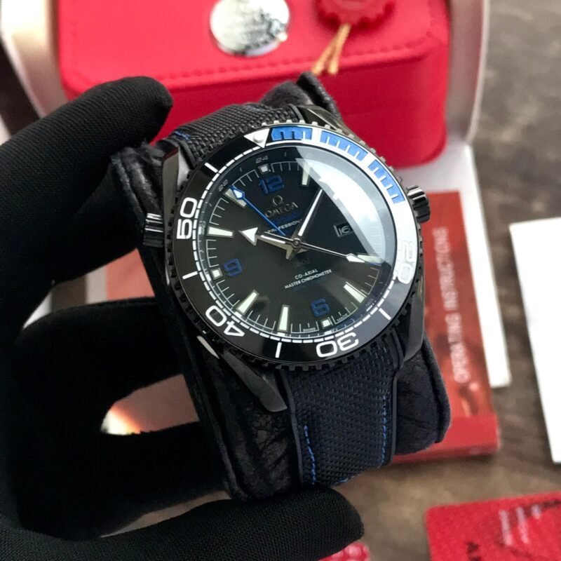 Omega Seamaster GMT Deepblack