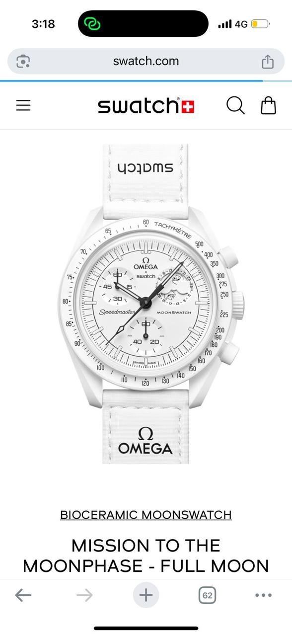 Omega x Swatch Speedmaster MoonSwatch