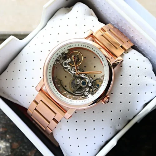 Pate Philippe Watch Skeleton For Men (CSO1010)