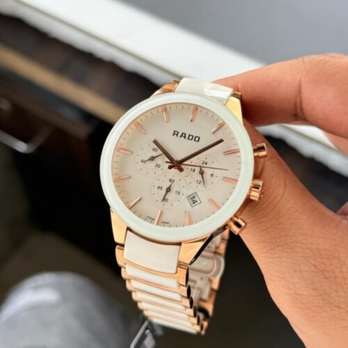 Rado White Centirx Chronograph Model