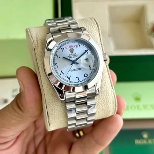 Rolex Day-Date Silver