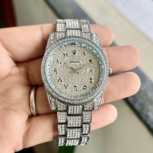 Rolex Silver Diamond