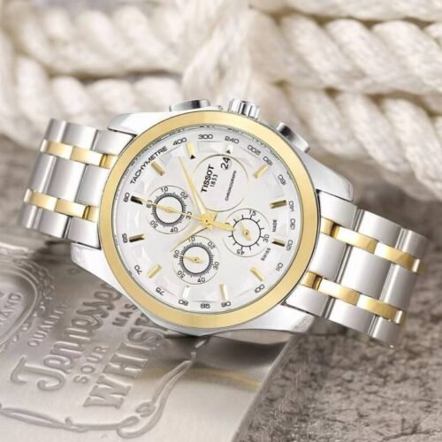 Tissot Couturier Premium Gold Chronograph