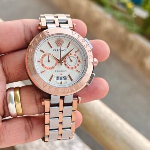 Versace Aion Chronograph Rosegold