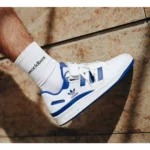 Adidas 84 Low White Blue Men Shoes (FT704)