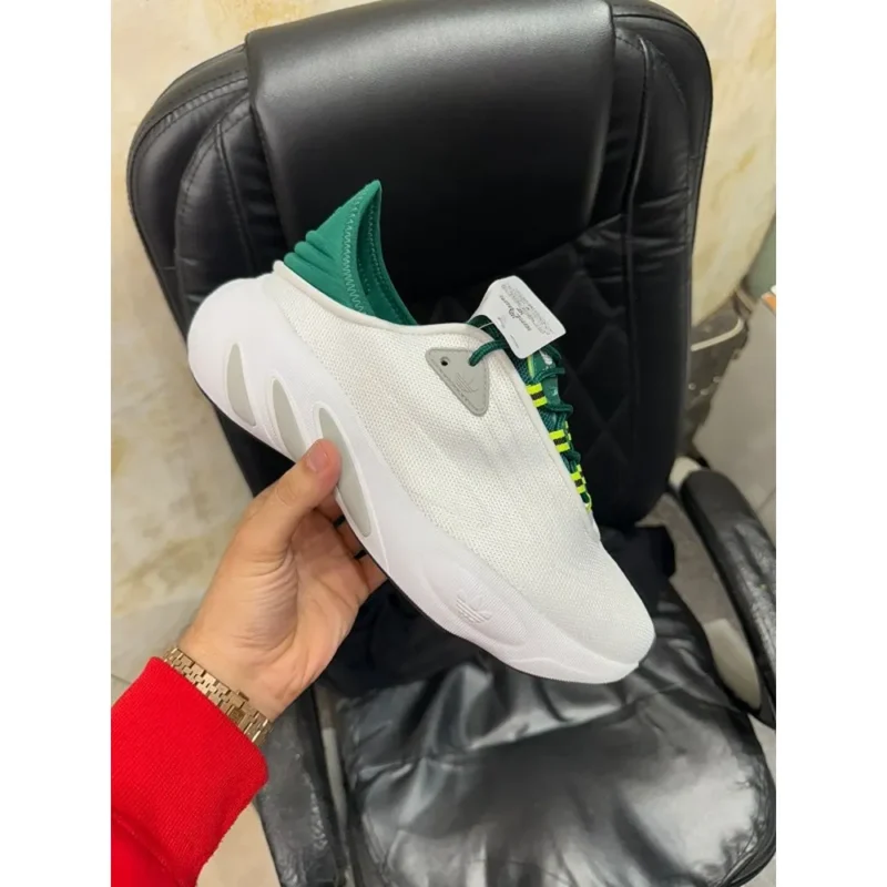 Adidas Adifoam White Green Shoes For Men (SW1012)