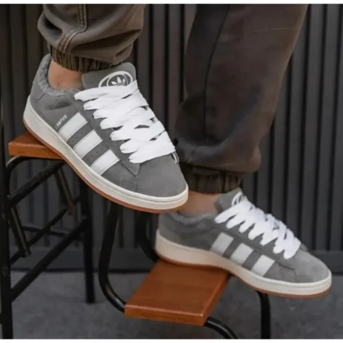 Adidas Campus 00S Grey White Men Shoes (FT688)