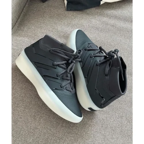 Adidas Fear Of God High Black Shoes For Men (SZ49)