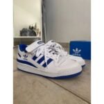 Adidas forum 84 Low white Blue Shoes For Men (BOT33)