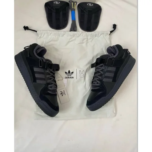 Adidas Forum X Bad Bunny Black Shoes For Men (BOT76)