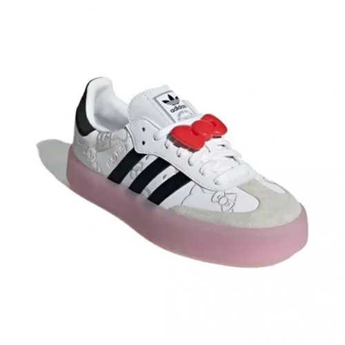 Adidas Hello Kitty X Samba White Black For Women (BSF373)