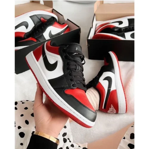 Air Jordan Retro 1 Low Bred Shoes For Men (SZ28)