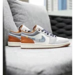 Air Jordan Retro 1 Low Repaired Denim Shoes For Men (SF62)