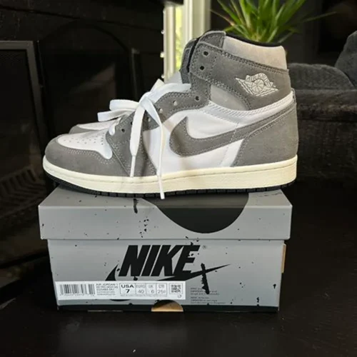 Air Jordan Retro 1 Washed Black Shoes For Men (HS72)