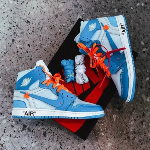 Air Jordan Retro 1 X Off White Shoes For Men (BOT521)
