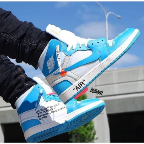 Air Jordan Retro 1 X Off White Shoes For Men (SZ25)