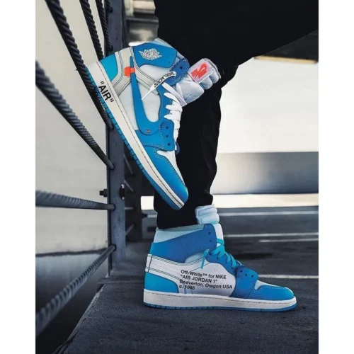 Air Jordan Retro 1 X Off White Shoes For Men (SZ25)