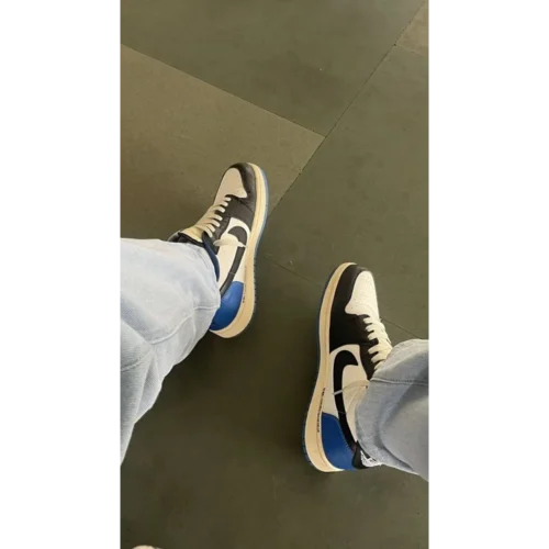 Air Jordan Retro 1 x Travis Scott Fragment Semi UA Without Outer Cover Shoes For Men (SF12)