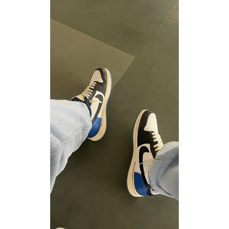 Air Jordan Retro 1 x Travis Scott Fragment Semi UA Without Outer Cover Shoes For Men (SF12)